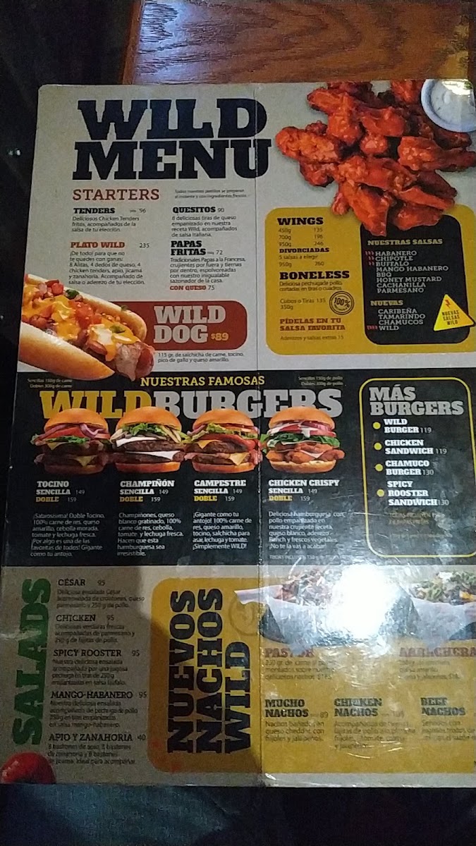 Wild Rooster Wing Bar Tijuana Menu Photo 4