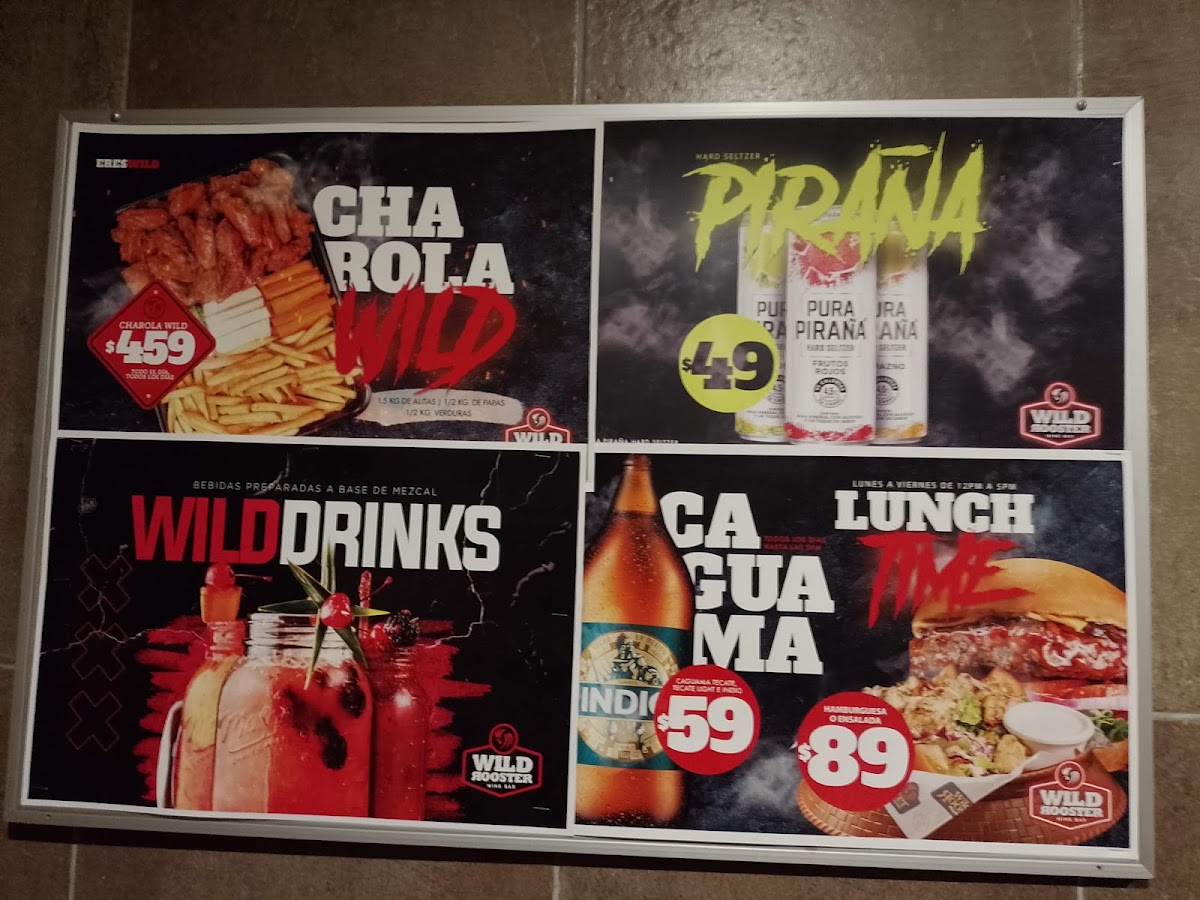 Wild Rooster Wing Bar Tijuana Menu Photo 6