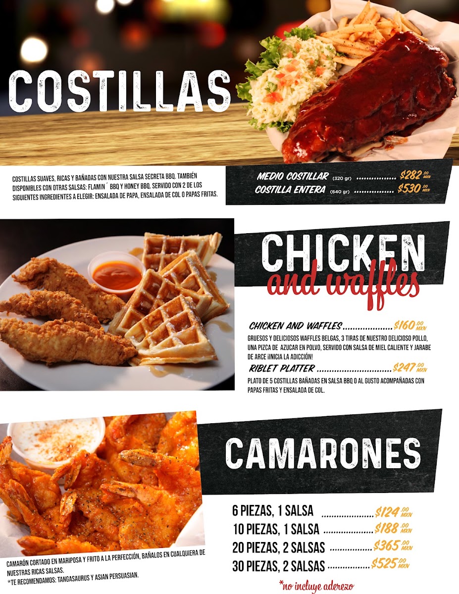 Wing Daddy's Reforma Menu Photo 8