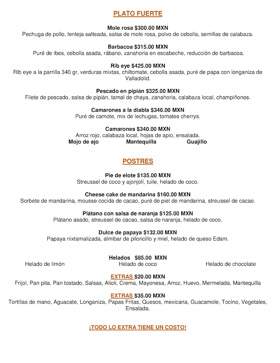 Yakunaj Cocina Mexicana Menu Photo 9