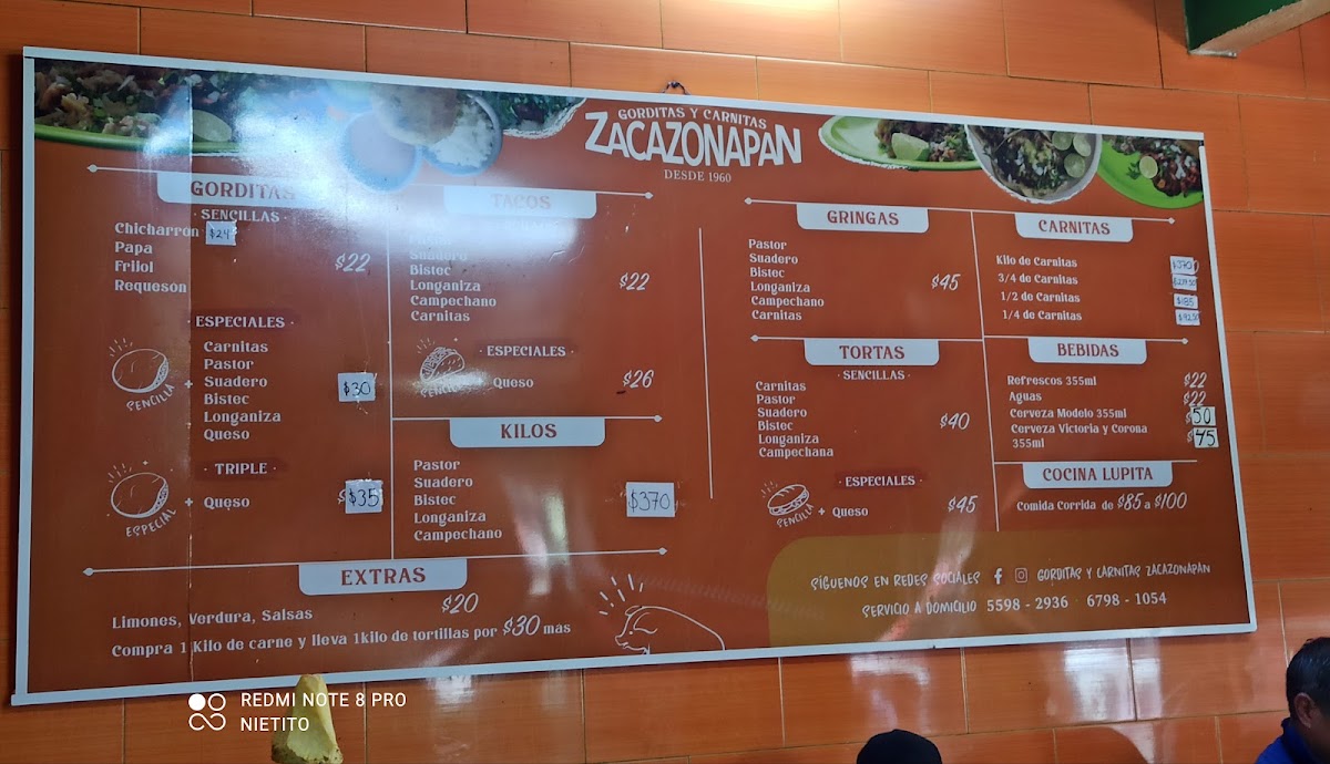 Zacazonapan Menu Photo 6