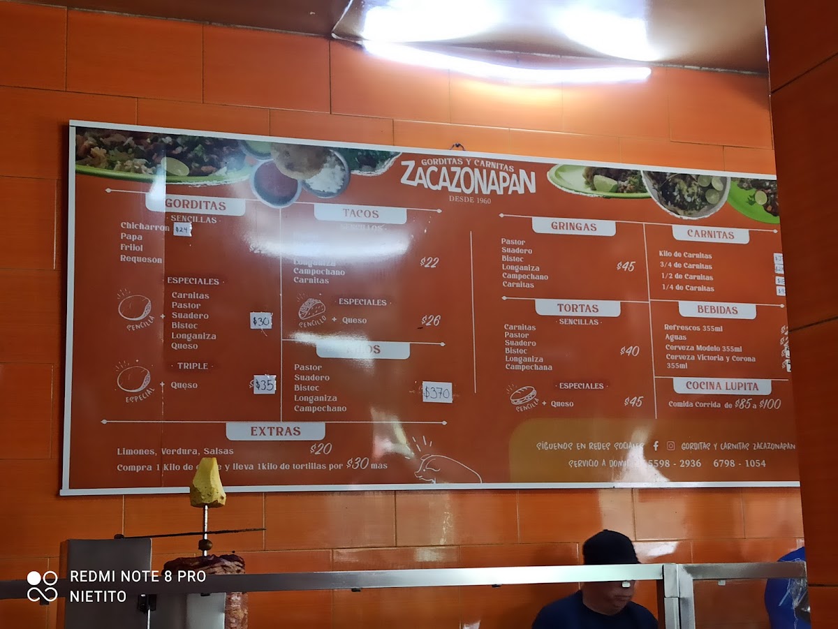 Zacazonapan Menu Photo 7
