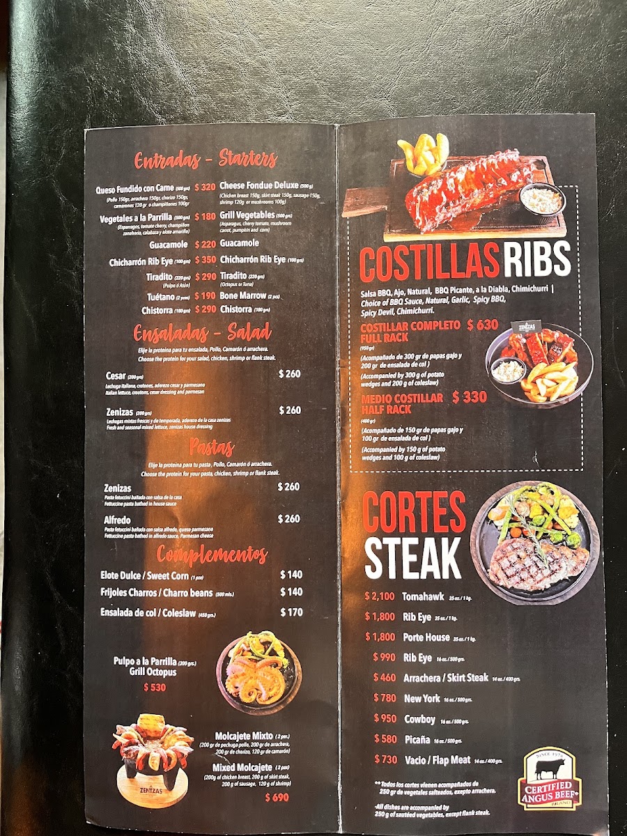Zenizas Nvo. Vallarta Menu Photo 5