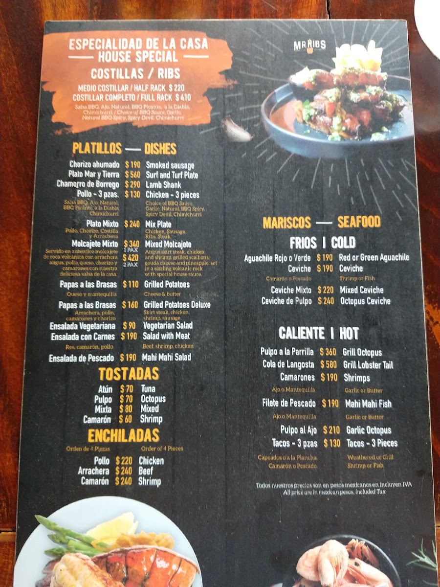 Zenizas Nvo. Vallarta Menu Photo 7