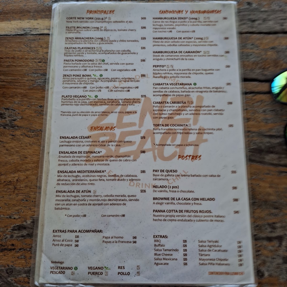 Zenzi Beach Menu Photo 7