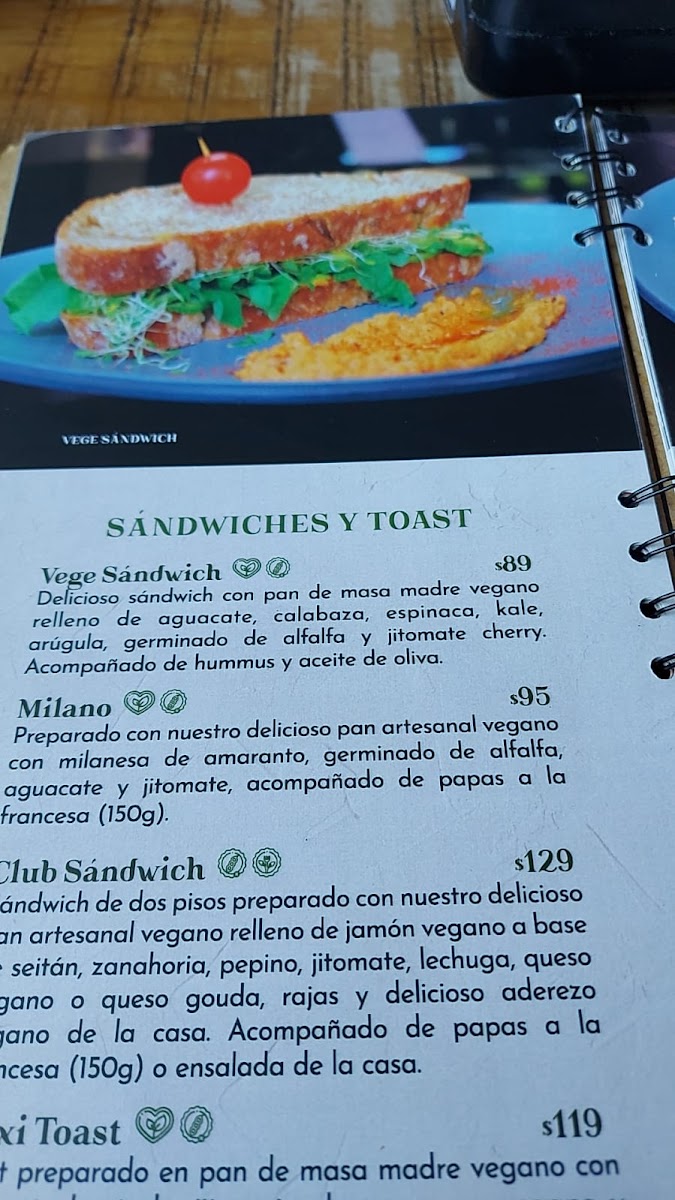 Zona Veggie Restaurante Menu Photo 7