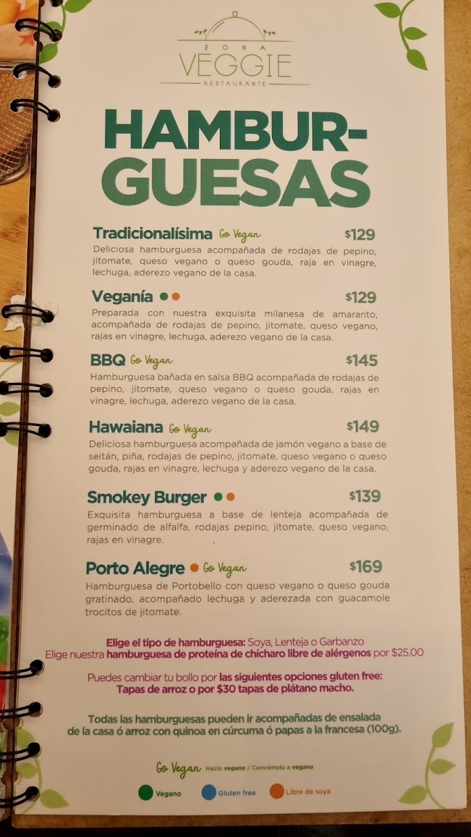 Zona Veggie Restaurante Menu Photo 8